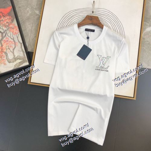  LOUIS VUITTONスーパーコピー 上質 大人気 2色可選 半袖Tシャツ ルイ ヴィトン LOUIS VUITTON 2021春夏