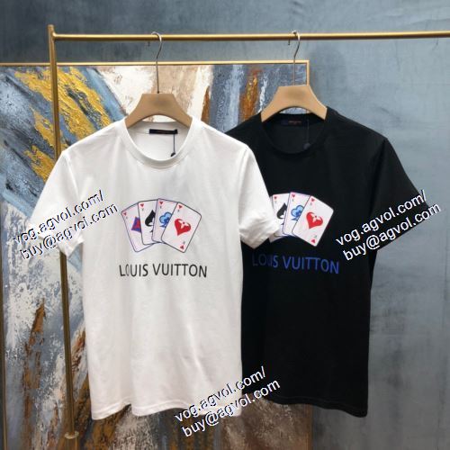 LOUIS VUITTONコピー ブランド 2021春夏 2色可選 耐久性に優れ 半袖Tシャツ ルイ ヴィトン LOUIS VUITTON