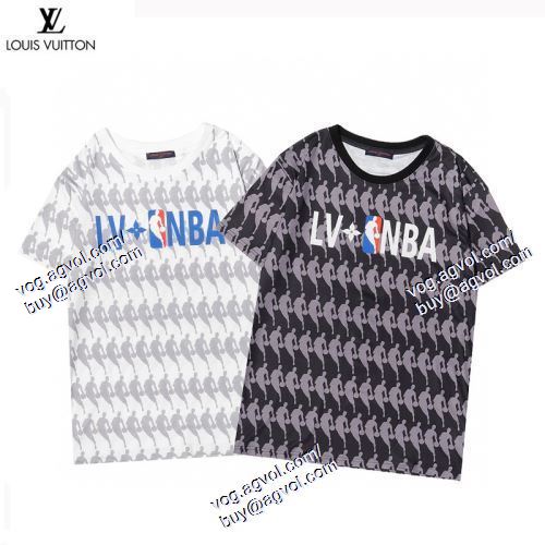  注目のアイテム 2021春夏 2色可選 半袖Tシャツ ルイ ヴィトン LOUIS VUITTON LOUIS VUITTON偽物ブランド