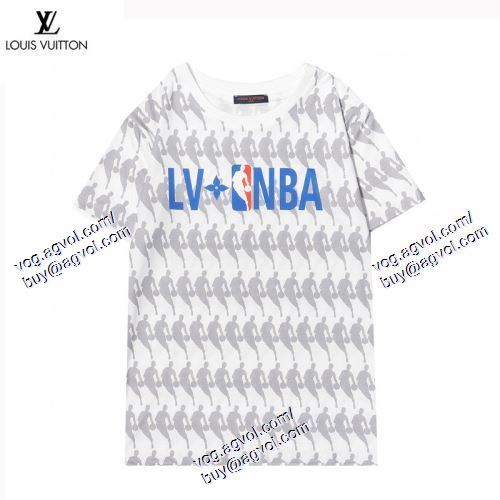  注目のアイテム 2021春夏 2色可選 半袖Tシャツ ルイ ヴィトン LOUIS VUITTON LOUIS VUITTON偽物ブランド