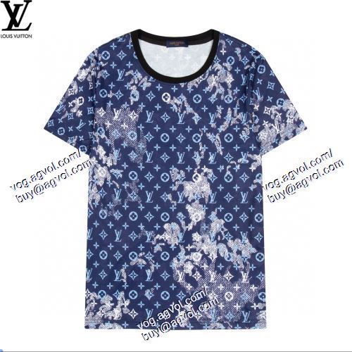  LOUIS VUITTONスーパーコピー 代引 重宝するアイテム 半袖Tシャツ ルイ ヴィトン LOUIS VUITTON 2021春夏 