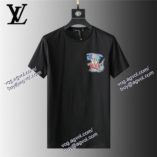  2021春夏 LOUIS VUITTONブランドコピー 2色可選 半袖Tシャツ ルイ ヴィトン LOUIS VUITTON 高級感ある