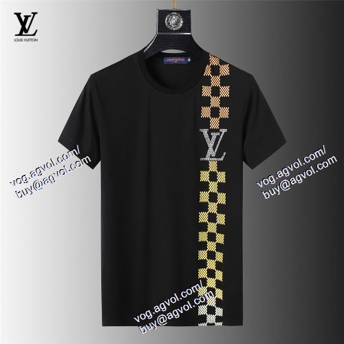  ルイ ヴィトン LOUIS VUITTON 2色可選 人気 ランキング 半袖Tシャツ 2021春夏 LOUIS VUITTONブランド コピー