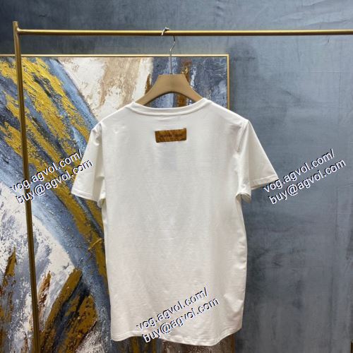  LOUIS VUITTONスーパーコピー ファション性の高い ルイ ヴィトン LOUIS VUITTON 2021春夏 2色可選 半袖Tシャツ