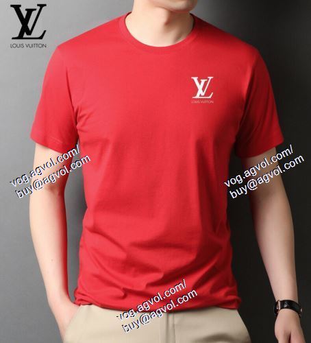  2021春夏 LOUIS VUITTONコピー 4色可選 数に限りがある 半袖Tシャツ ルイ ヴィトン LOUIS VUITTON