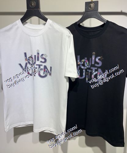  LOUIS VUITTONスーパーコピー 激安 2色可選 半袖Tシャツ ルイ ヴィトン LOUIS VUITTON 魅力的 2021春夏 