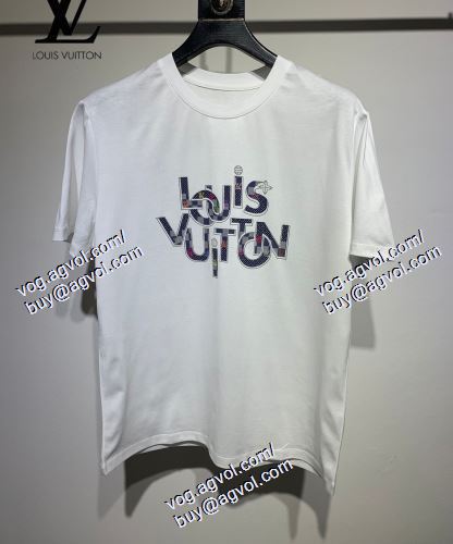 LOUIS VUITTONスーパーコピー 激安 2色可選 半袖Tシャツ ルイ ヴィトン LOUIS VUITTON 魅力的 2021春夏 