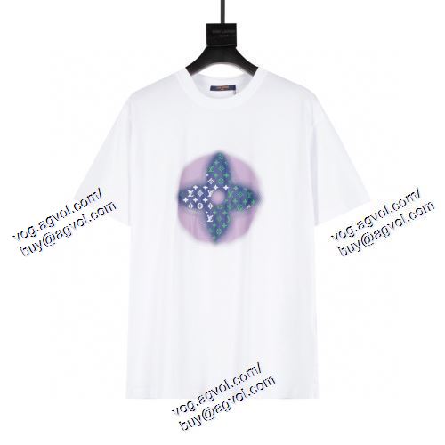  LOUIS VUITTONスーパーコピー 代引 半袖Tシャツ 4色可選 お洒落に魅せる ルイ ヴィトン LOUIS VUITTON 2021春夏