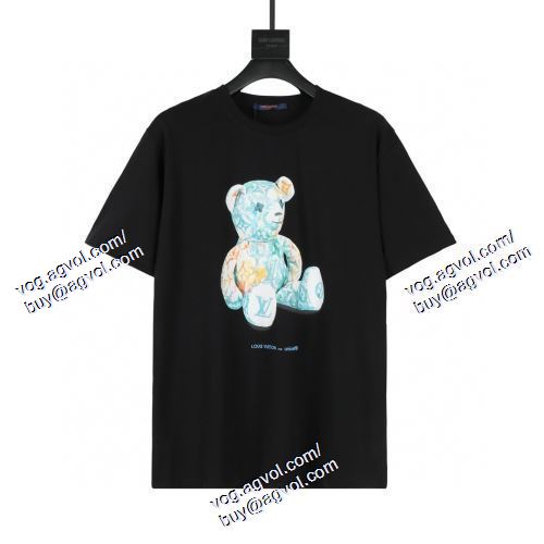  ルイ ヴィトン LOUIS VUITTON スタイリッシュな印象 LOUIS VUITTONブランドスーパーコピー 2021春夏 2色可選 半袖Tシャツ