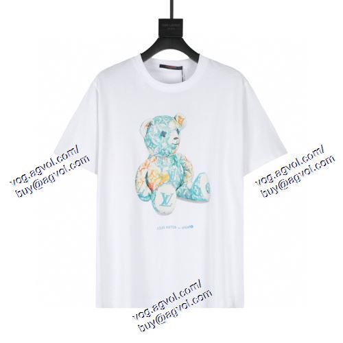  ルイ ヴィトン LOUIS VUITTON スタイリッシュな印象 LOUIS VUITTONブランドスーパーコピー 2021春夏 2色可選 半袖Tシャツ