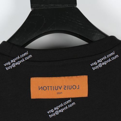  2021春夏 LOUIS VUITTONブランドコピー ルイ ヴィトン LOUIS VUITTON 半袖Tシャツ 2色可選 超目玉