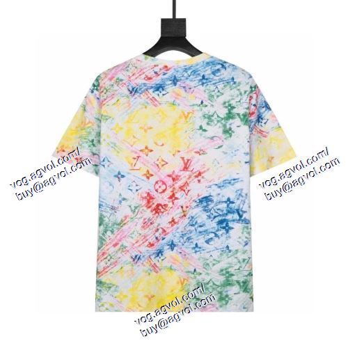  2021春夏 LOUIS VUITTONコピー 大好評 ルイ ヴィトン LOUIS VUITTON 半袖Tシャツ