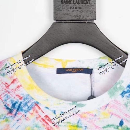  2021春夏 LOUIS VUITTONコピー 大好評 ルイ ヴィトン LOUIS VUITTON 半袖Tシャツ