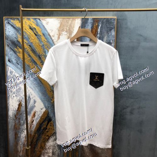  LOUIS VUITTONスーパーコピー 激安 ルイ ヴィトン LOUIS VUITTON 2021春夏 2色可選 ファッション 人気 半袖Tシャツ