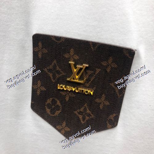  LOUIS VUITTONスーパーコピー 激安 ルイ ヴィトン LOUIS VUITTON 2021春夏 2色可選 ファッション 人気 半袖Tシャツ