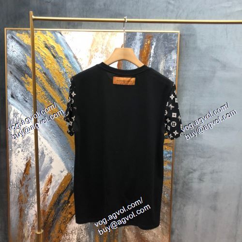  おすすめ/オススメ 2021春夏 ルイ ヴィトン LOUIS VUITTON 半袖Tシャツ 2色可選 LOUIS VUITTON偽物ブランド