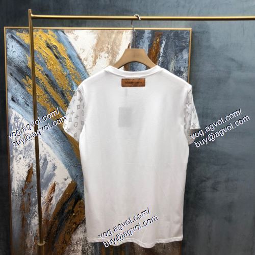  おすすめ/オススメ 2021春夏 ルイ ヴィトン LOUIS VUITTON 半袖Tシャツ 2色可選 LOUIS VUITTON偽物ブランド