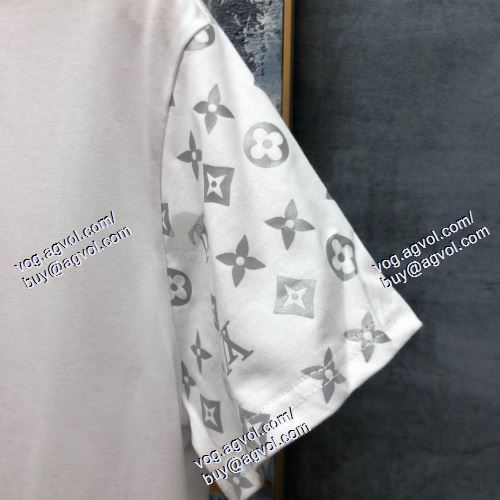  おすすめ/オススメ 2021春夏 ルイ ヴィトン LOUIS VUITTON 半袖Tシャツ 2色可選 LOUIS VUITTON偽物ブランド