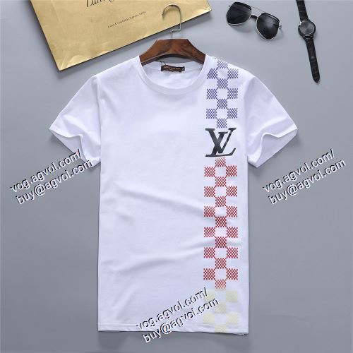  2色可選 LOUIS VUITTONスーパーコピー 代引 半袖Tシャツ 上下セット セール中 ルイ ヴィトン LOUIS VUITTON 2021春夏