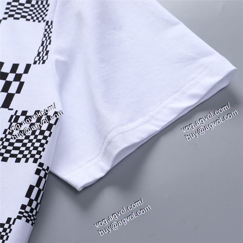  2021春夏 LOUIS VUITTONブランドコピー 半袖Tシャツ 上下セット ルイ ヴィトン LOUIS VUITTON 人気激売れ 2色可選 