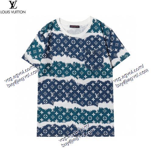  SALE開催 ルイ ヴィトン LOUIS VUITTON 半袖Tシャツ 2021春夏 LOUIS VUITTONブランド コピー