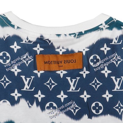  SALE開催 ルイ ヴィトン LOUIS VUITTON 半袖Tシャツ 2021春夏 LOUIS VUITTONブランド コピー