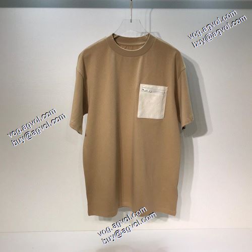 2021春夏 ルイ ヴィトン LOUIS VUITTON ルイ ヴィトンブランド コピー 長く愛用できる 4色可選 半袖Tシャツ ラウンドネック シンプル