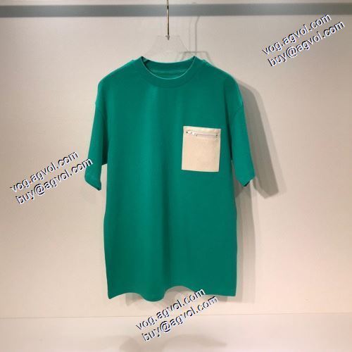 2021春夏 ルイ ヴィトン LOUIS VUITTON ルイ ヴィトンブランド コピー 長く愛用できる 4色可選 半袖Tシャツ ラウンドネック シンプル