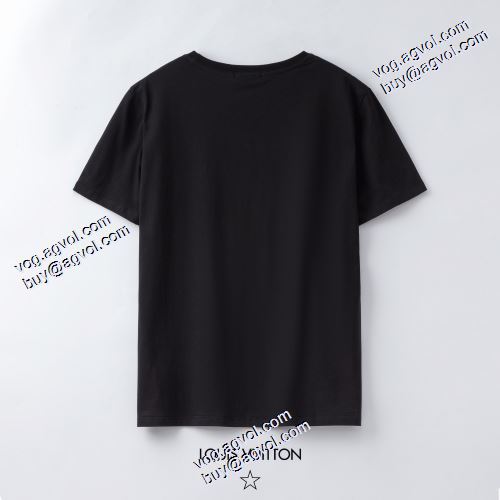 おすすめ/オススメ ルイ ヴィトンスーパーコピー 2021春夏 ルイ ヴィトン LOUIS VUITTON 2色可選 半袖Tシャツ プリント 通気性に優れた