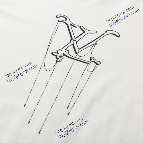 おすすめ/オススメ ルイ ヴィトンスーパーコピー 2021春夏 ルイ ヴィトン LOUIS VUITTON 2色可選 半袖Tシャツ プリント 通気性に優れた