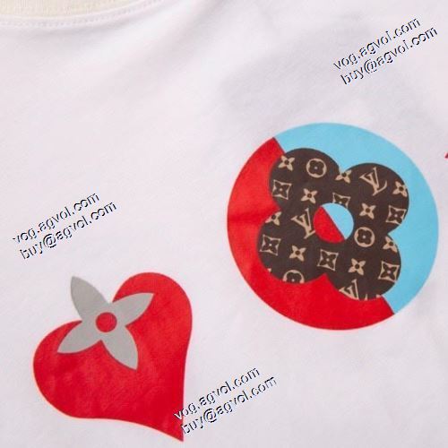 2021春夏 ルイ ヴィトン LOUIS VUITTON ラウンドネック コスパ最高のプライス ルイ 半袖Tシャツ 2色可選 ヴィトンブランドスーパーコピー お洒落に魅せる