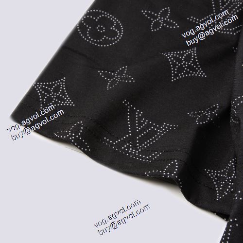 ポップ 2021春夏 ルイ ヴィトンブランド コピー ルイ ヴィトン LOUIS VUITTON 2色可選 半袖Tシャツ 気軽にカジュアルに使える 刺繍使い