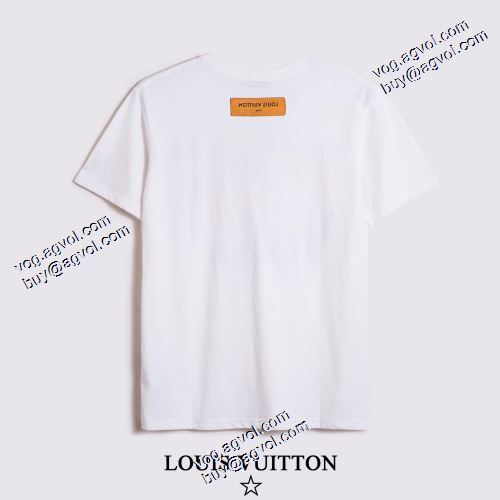半袖Tシャツ ルイ ヴィトンコピー 大好評 男女兼用 2色可選 優しいフィット感 2021春夏 ルイ ヴィトン LOUIS VUITTON