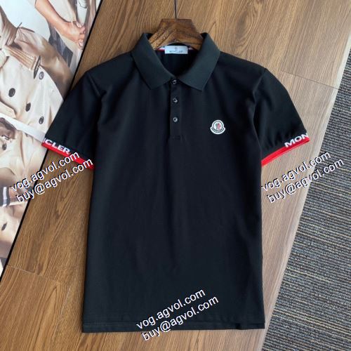 モンクレール MONCLER 半袖シャツ 2021春夏 最安値に挑戦 MONCLERブランド 偽物 通販 2色可選