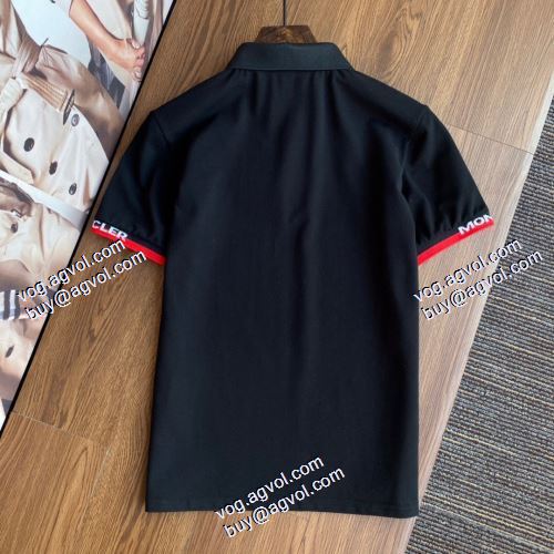 モンクレール MONCLER 半袖シャツ 2021春夏 最安値に挑戦 MONCLERブランド 偽物 通販 2色可選