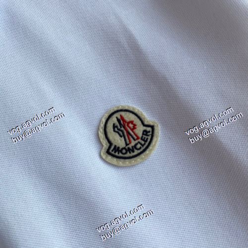 モンクレール MONCLER 半袖シャツ 2021春夏 最安値に挑戦 MONCLERブランド 偽物 通販 2色可選
