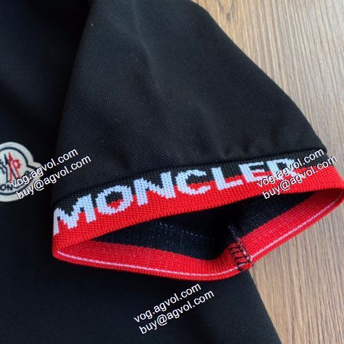 モンクレール MONCLER 半袖シャツ 2021春夏 最安値に挑戦 MONCLERブランド 偽物 通販 2色可選