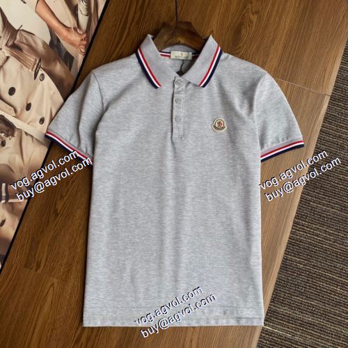 3色可選 モンクレール MONCLER 半袖シャツ 2021春夏 海外セレブ愛用 MONCLERブランドコピー 