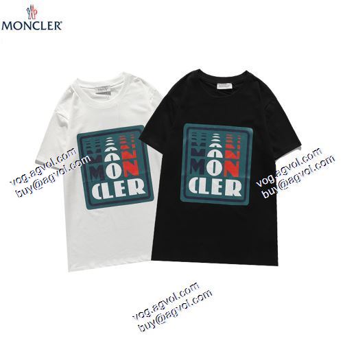 モンクレール MONCLER 半袖シャツ 2021春夏 最安値に挑戦 MONCLERブランド 偽物 通販 2色可選