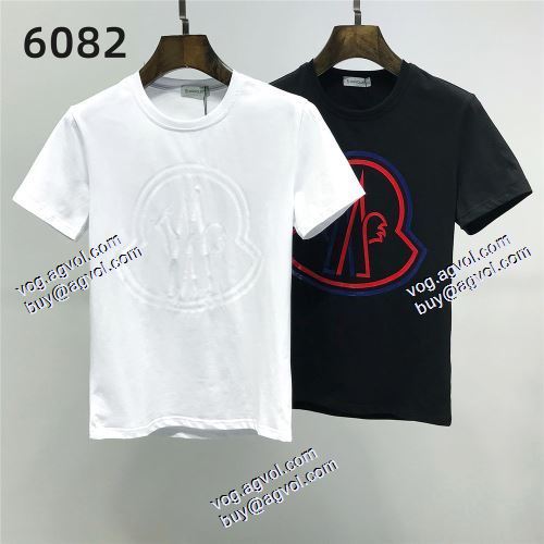 2色可選 極上の着心地 モンクレール MONCLER 半袖シャツ 2021春夏 モンクレールブランド 偽物 通販 