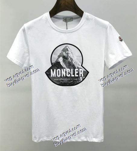 MONCLER偽物ブランド 2021春夏 モンクレール MONCLER 半袖シャツ 上品な輝きを放つ形 2色可選 