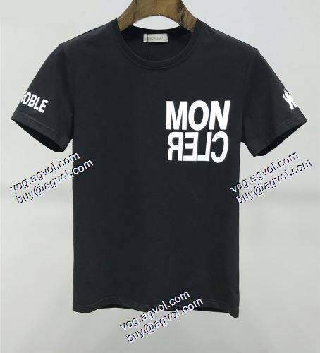モンクレール MONCLER モンクレールブランド 偽物 通販 2色可選 半袖シャツ 派手 ：比较华丽的 2021春夏