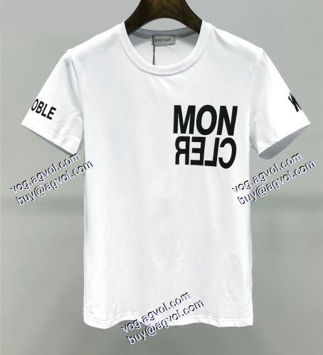 モンクレール MONCLER モンクレールブランド 偽物 通販 2色可選 半袖シャツ 派手 ：比较华丽的 2021春夏