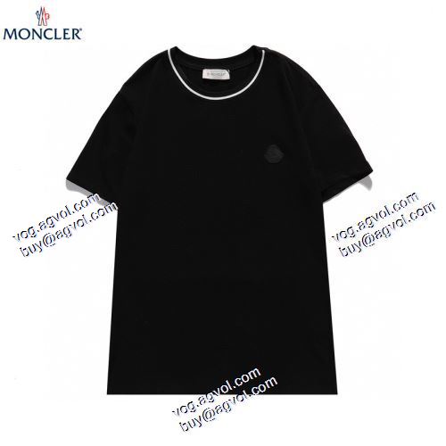 モンクレール MONCLER 半袖シャツ 2021春夏 最安値に挑戦 MONCLERブランド 偽物 通販 2色可選
