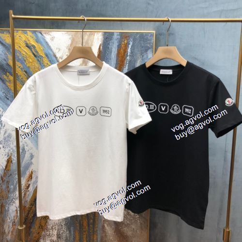  MONCLERブランド コピー  2021春夏  半袖シャツ  モンクレール MONCLER  存在感◎  2色可選