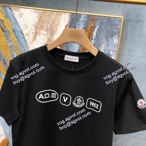 MONCLERブランド コピー  2021春夏  半袖シャツ  モンクレール MONCLER  存在感◎  2色可選