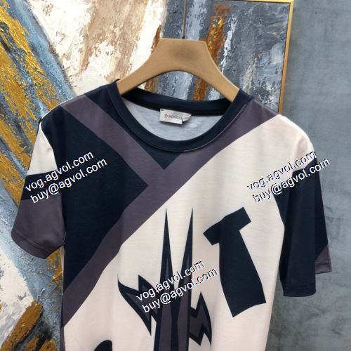  2021春夏  2色可選  MONCLERコピー ブランド  上質 大人気！ 半袖シャツ  モンクレール MONCLER 