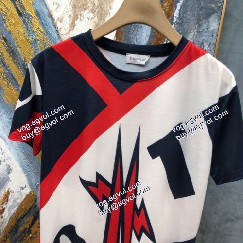 2021春夏  2色可選  MONCLERコピー ブランド  上質 大人気！ 半袖シャツ  モンクレール MONCLER 