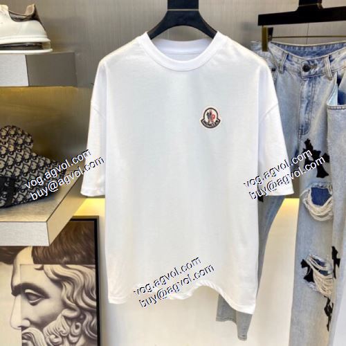 高級感溢れるデザイン  2色可選  モンクレール MONCLER  2021春夏  半袖シャツ  MONCLERブランド 偽物 通販 