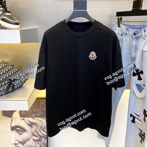 高級感溢れるデザイン  2色可選  モンクレール MONCLER  2021春夏  半袖シャツ  MONCLERブランド 偽物 通販 